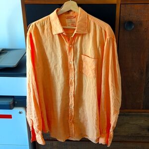 Hartford long sleeves linen shirt
